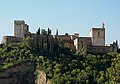 Vue générale de l'Alcazaba.