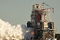 Hot Fire Test of SLS Rocket Core Stage