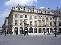 Place Vendôme din Paris de Hardouin-Mansart.