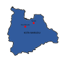 Map of Kota Marudu District, Sabah 沙巴州哥打马鲁都县地图