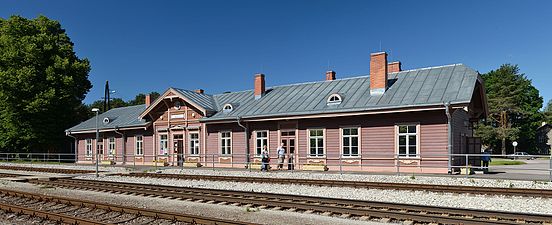 Järnvägsstationen