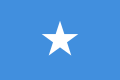 Flag of Puntland used prior to December 2009 (the same as the Flag of Somalia)