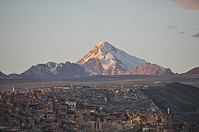 Vue du Huayna Potosí.