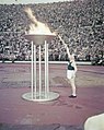 Olympic cauldron at Helsinki 1952.