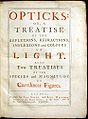 Image 33Isaac Newton's 1704 Opticks: or, A Treatise of the Reflexions, Refractions, Inflexions and Colours of Light (from Scientific Revolution)