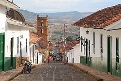 Street in Barichara