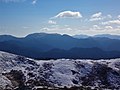 山頂から御池岳と御在所岳