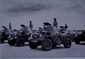 Six Ferret armoured cars[32]