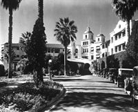 Das Beverly Hills Hotel im Jahr 1925