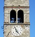 Bifora in middeleeuwse toren, Castello Roganzuolo