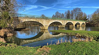 Le pont sur la Loue.