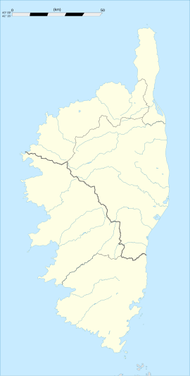 Pigna is located in Corsica