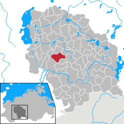 Friedrichsruhe – Mappa