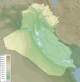 Mappa di localizzazione: Iraq