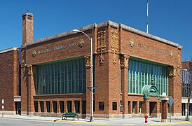 Merchants National Bank, Winona, Minnesota, 1912, Purcell and Elmslie