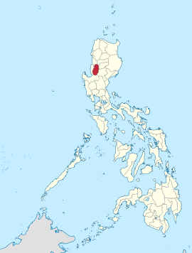 Benguet na A Cordilheira Coordenadas : 17°N, 121°E