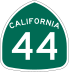 State Route 44 marker