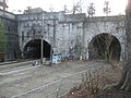 tunnels van Chic-Chac: links ligt lijn 37, rechts lag lijn 37/4