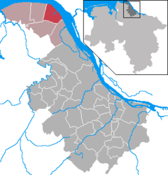 Freiburg (Elbe) – Mappa