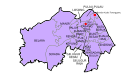 Map of Kuala Terengganu District, Terengganu 登嘉楼州瓜拉登嘉楼县地图