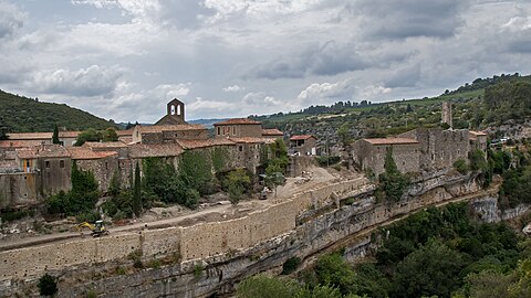 Les remparts nord.