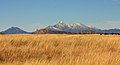 The San Rafael Valley with the Santa Rita Mountains in the background.