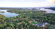 Soukanniemi, a peninsula in Espoo.