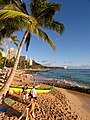 Vista da Praia de Waikiki