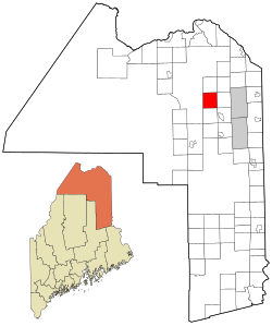 Location of Perham, Maine