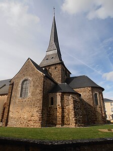 L'église Notre-Dame de Chevillé.