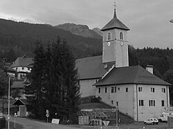 Skyline of Arâches-la-Frasse