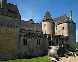 Skyline of Sainte-Mondane