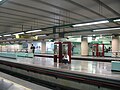 Peron stasiun Chabacano di Jalur 8 Mexico City Metro .