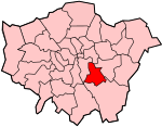 Lewisham shown athin Greater Lunnon