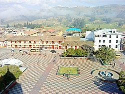 Main square of Chocontá