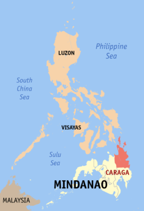 Mapa a pakabirukan ti Caraga