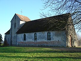 The church in Pierre-Morains