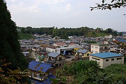 臼井城遠景