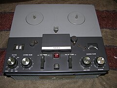 Ampex Model 1250 tube stereo tape recorder c. 1962 – Designed for the high end consumer market