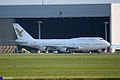 Boeing 747 d'Eagle Aviation n° F-GTIR en aout 2009 (Aéroport d'Amsterdam)