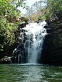 Waterfall Santa Maria, inside Vargem Grande farm.