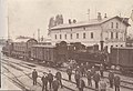 Bahnhof Plagwitz-Lindenau, Königlich Sächsische Staatsbahn, um 1890