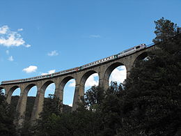 Viaduc de Chamborigaud.