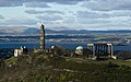 Le monument Nelson sur Calton Hill.