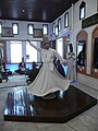 Statue of dervishes inside a mevlevihane museum in Gaziantep