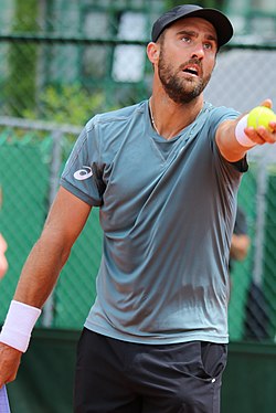 Steve Johnson na French Open 2018