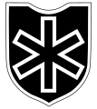 Runa Hagal jako symbol 6 DG SS "Nord".