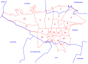 Okruzi i kotari Teherana