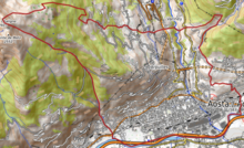 Carte topographique