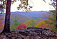 Vista with fall foliage